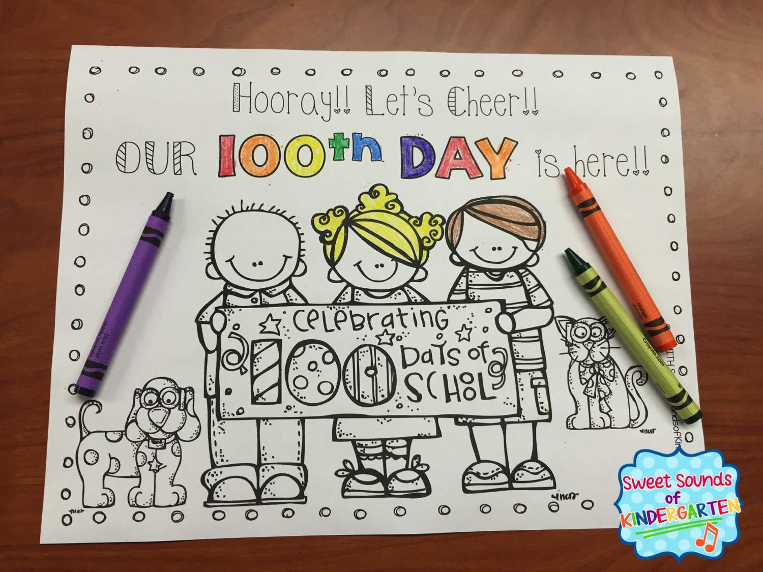 100Th Day Of School inside 100 Day Of School 2016 Printables
