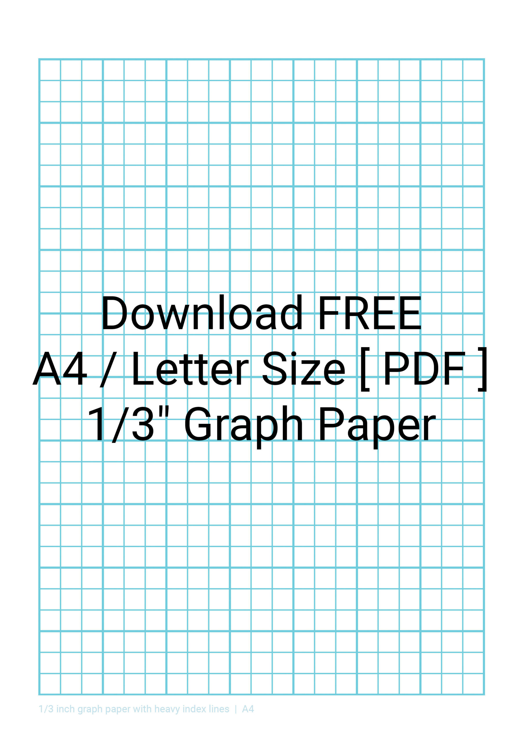 14 Free Printable Graph Paper Templates [ Pdf ] regarding 1 Inch 20 Printable Graph Paper