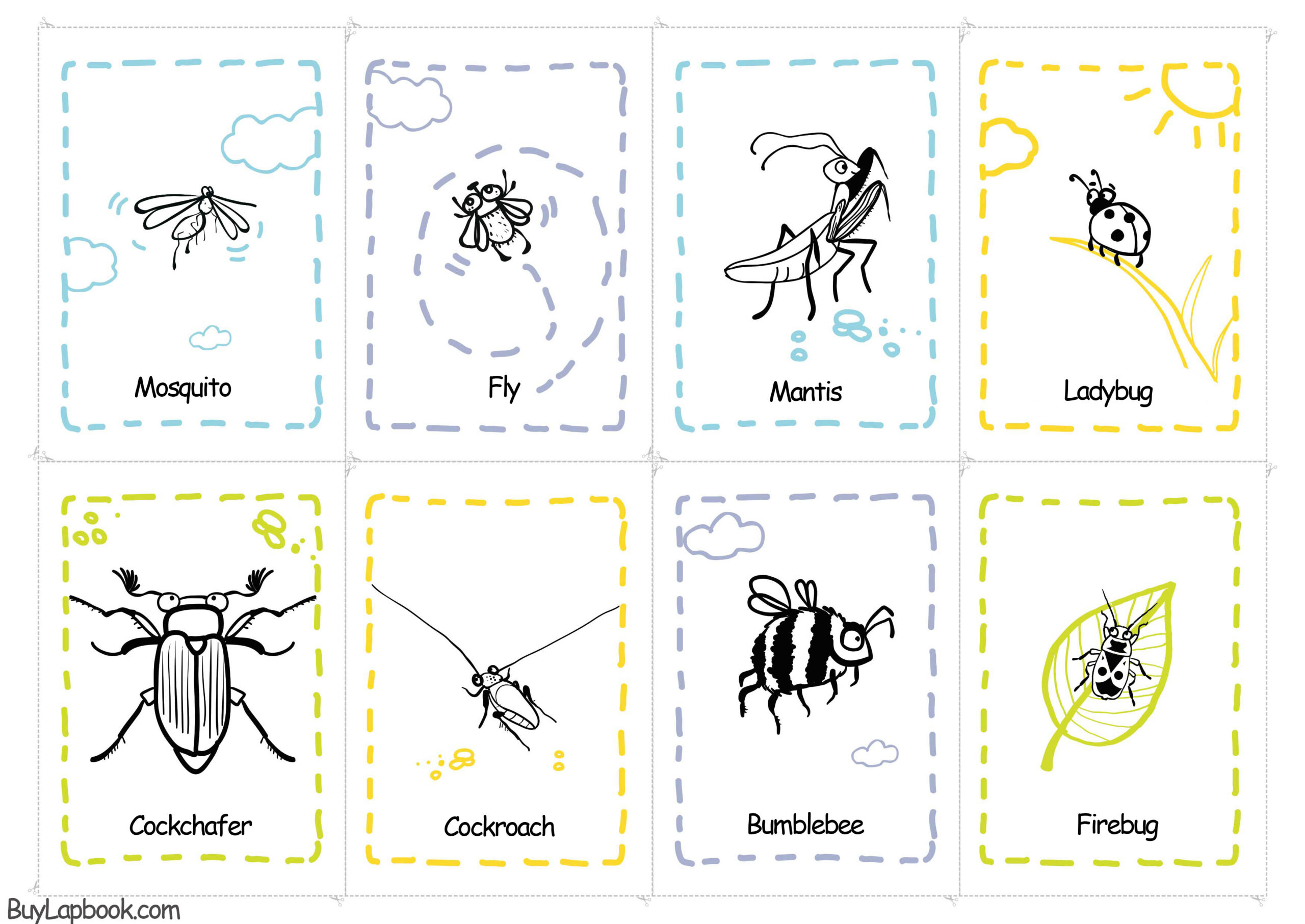 Bugs Theme And Insects. Free Printables For Pre-K And Kindergarten with Printable Insect Activities For Preschoolers