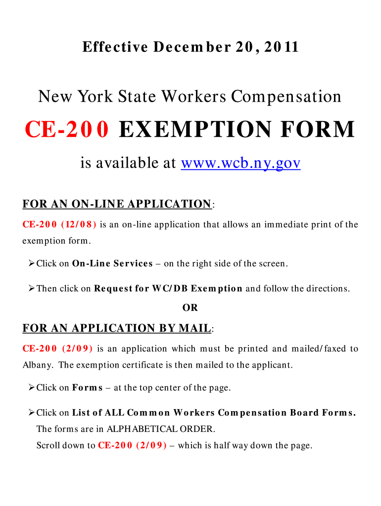 Ce 200 Form - Fill Online, Printable, Fillable, Blank | Pdffiller inside Printable Ce 200 Form