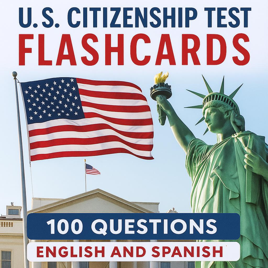 Citizenship Test Flash Cards - Etsy Australia regarding 100 Question Citizenship Test 2026 Printable