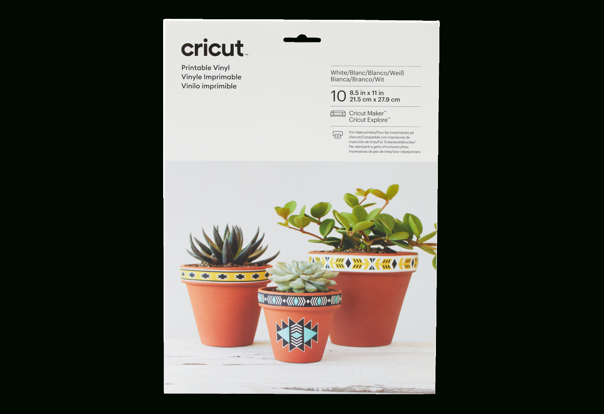 Cricut - Printable Vinyl (10 Blatt) - The Craft Shop intended for Cricut 2002636 Printable Vinyl For Die Cuts