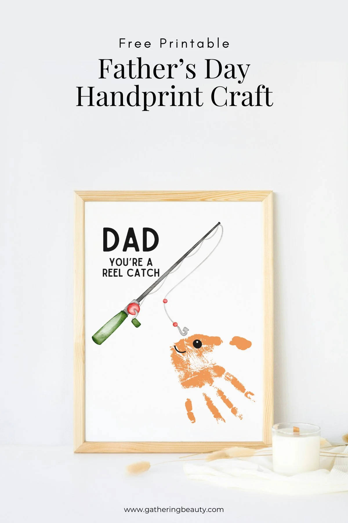 Father'S Day Handprint Art Craft — Gathering Beauty with regard to Printable Father'S Day Crafts For Kids