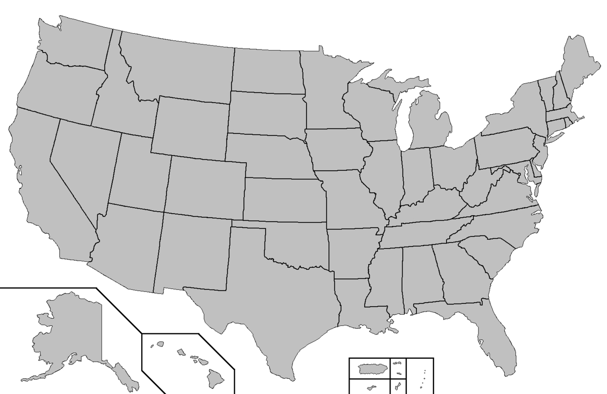 File:blank Map Of The United States - Wikimedia Commons regarding Map Of Us Blank Printable