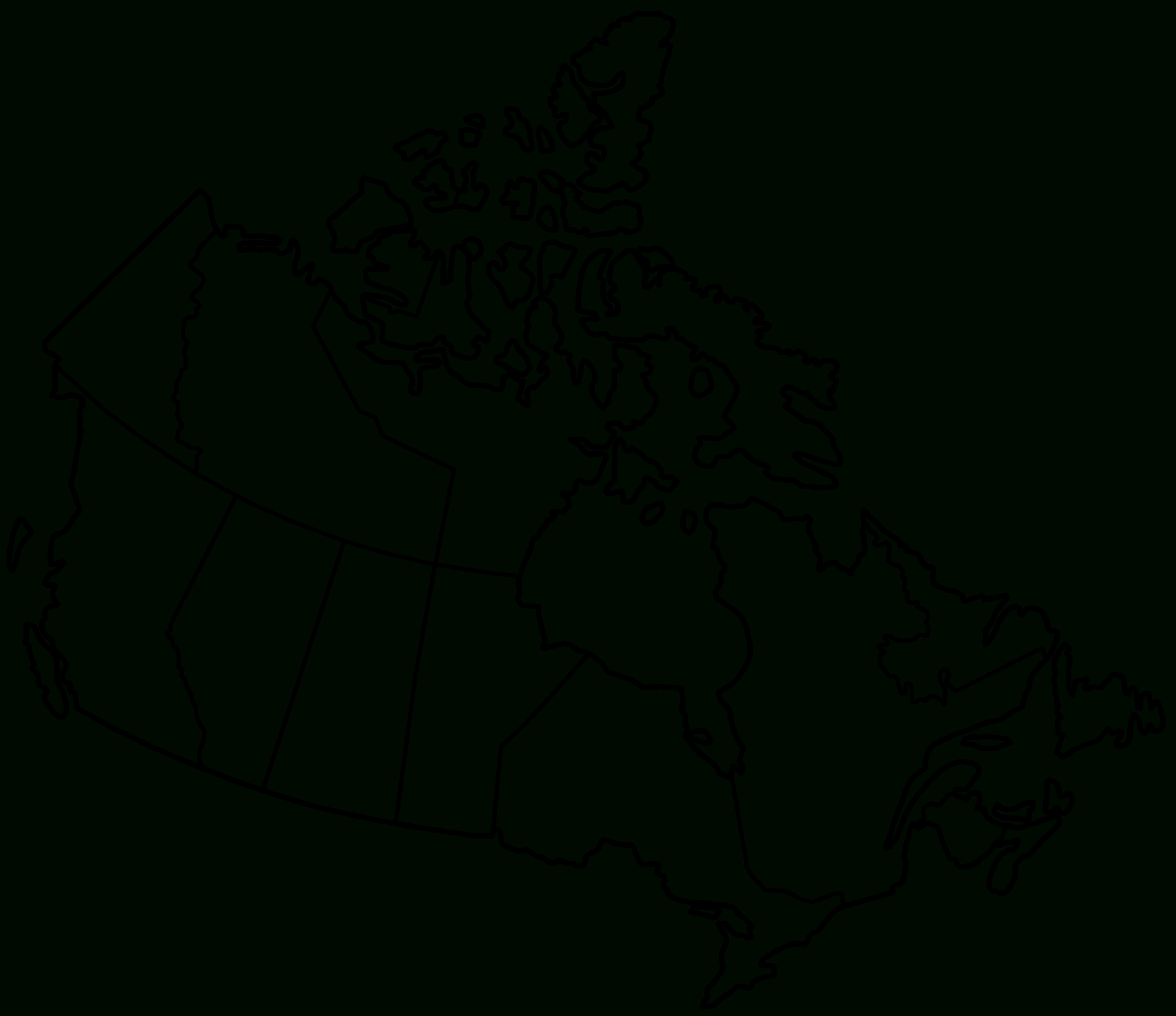 File:canada Provinces Blank - Wikimedia Commons pertaining to Printable Blank Map Of Canada
