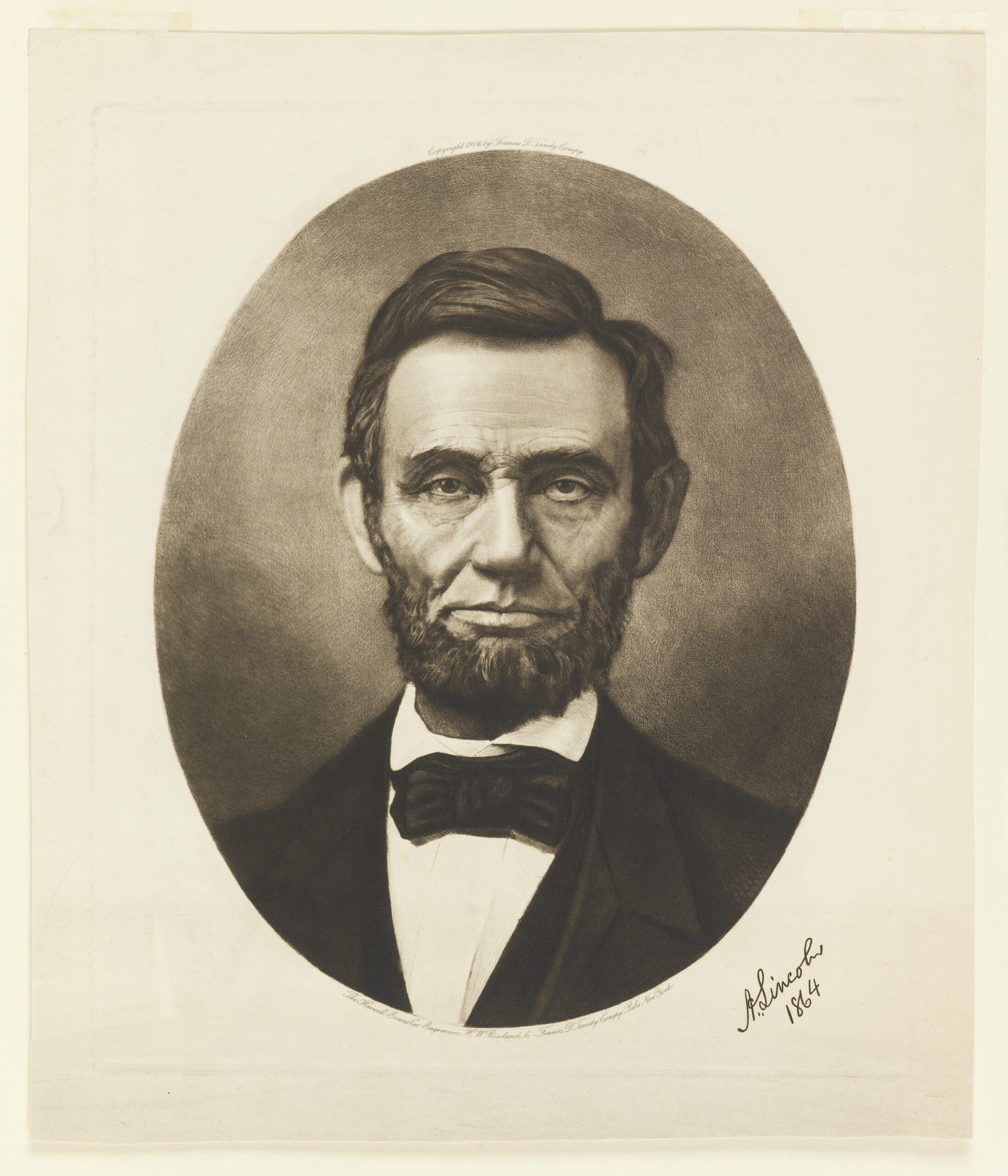 File:print, Portrait Of Abraham Lincoln, 1906 (Ch 18402219) intended for Printable Pictures Of Abraham Lincoln