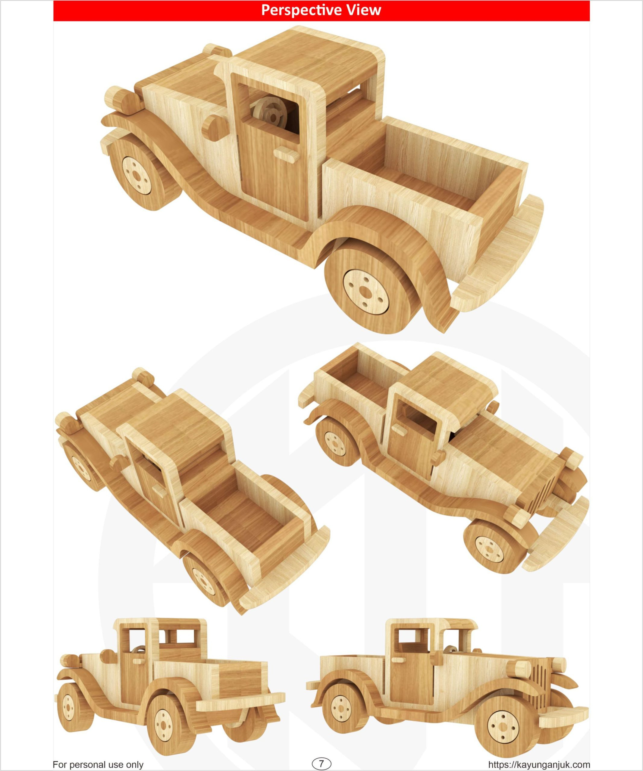 Ford Pickup Truck Wooden Toy Plans Download Pdf with regard to Free Wooden Toy Plans Printable