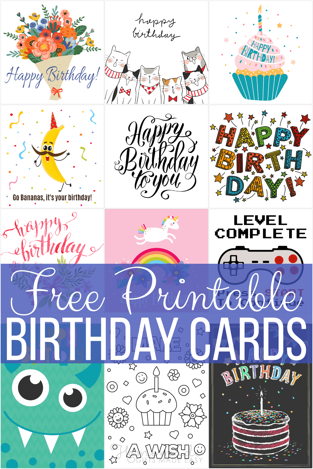 Free Printable Birthday Cards For Everyone throughout Free Printable Birthday Cards For Husband