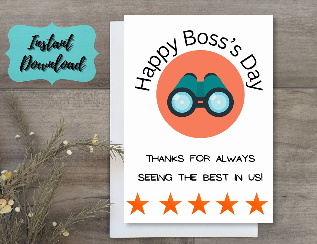 Free Printable Bosses Day Cards - Printable Party Favors inside Best Boss Card Printable Free
