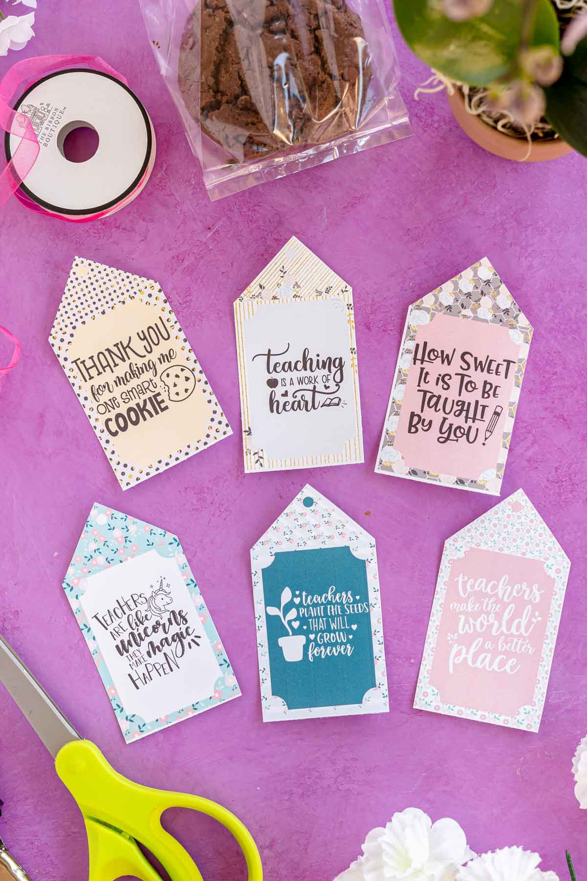 Free Printable Teacher Appreciation Gift Tags - Play Party Plan within Free Printable Teacher Appreciation Gift Tags