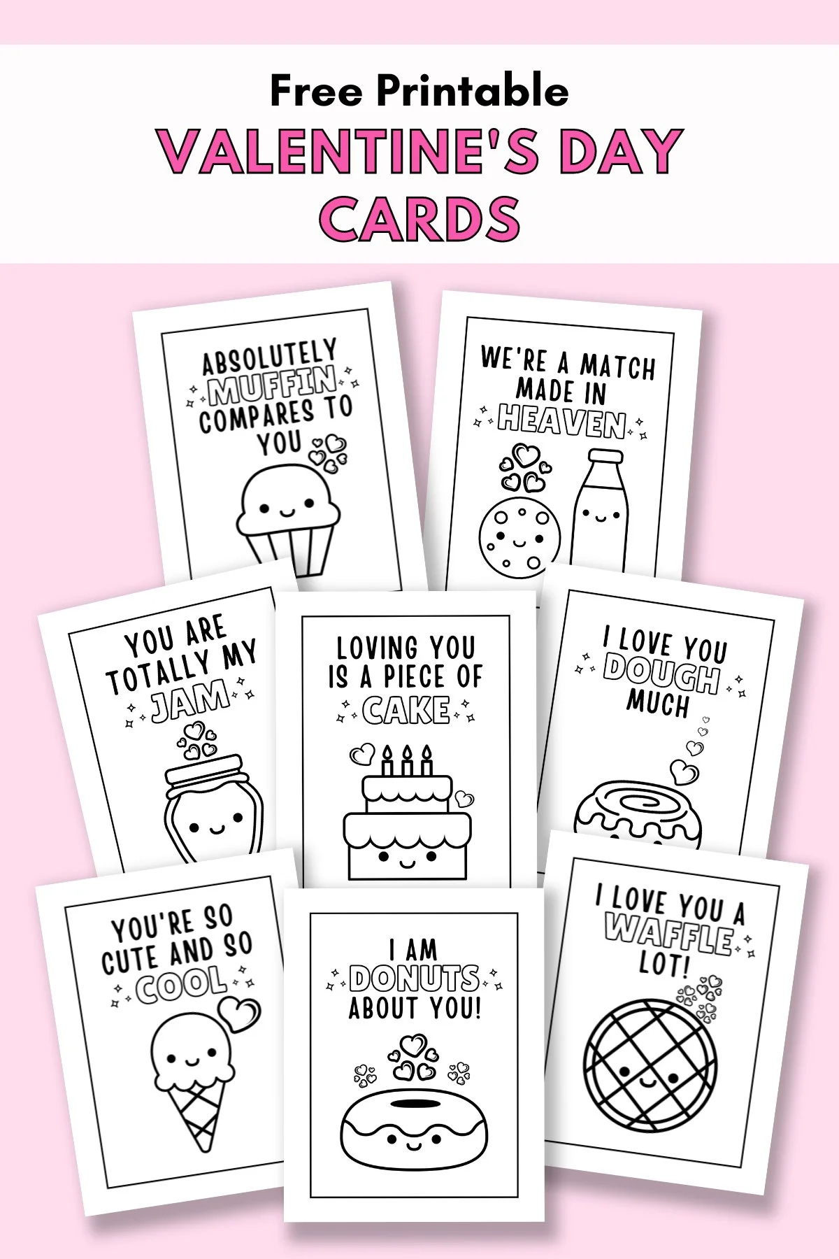 Free Printable Valentine'S Cards To Colour — Gathering Beauty within Free Printable Valentines Cards For Kids