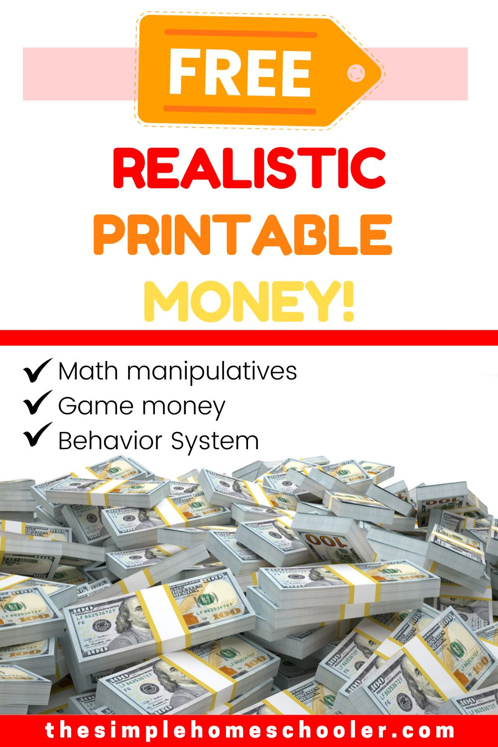 Free Realistic Printable Money: Front And Back, Real Size! - The pertaining to Printable Realistic 100 Dollar Bill