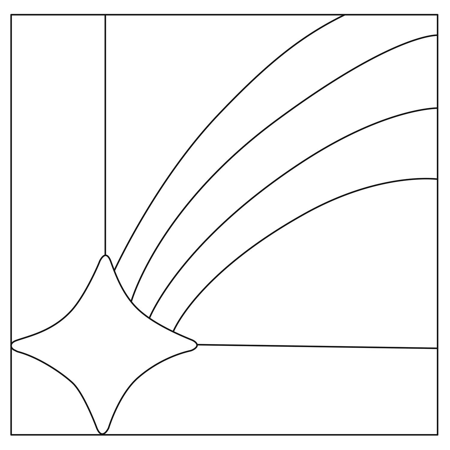 Free Shooting Star Pattern | More Delphi Glass inside Printable Stained Glass Star Pattern