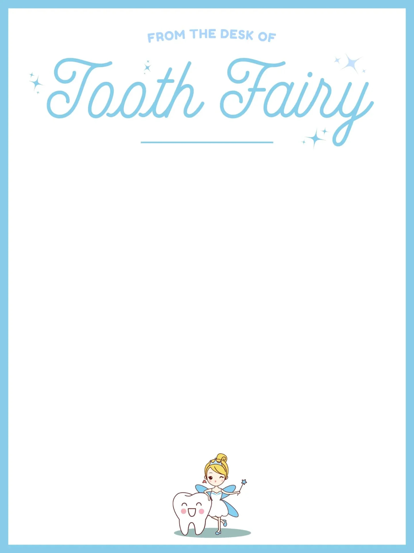 Free Tooth Fairy Letter Generator | Create Magical Letters In Seconds pertaining to Printable Letter From Tooth Fairy