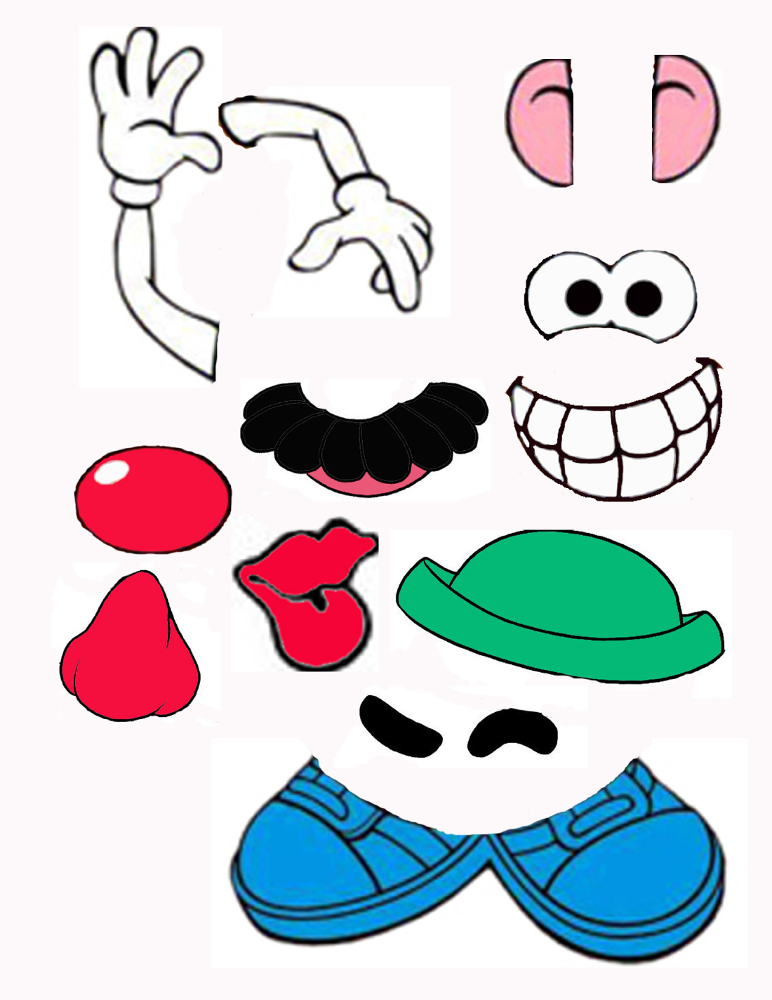 Mr Potato Parts Black Friday 2025 | Varisab regarding Mr Potato Head Pieces Printable