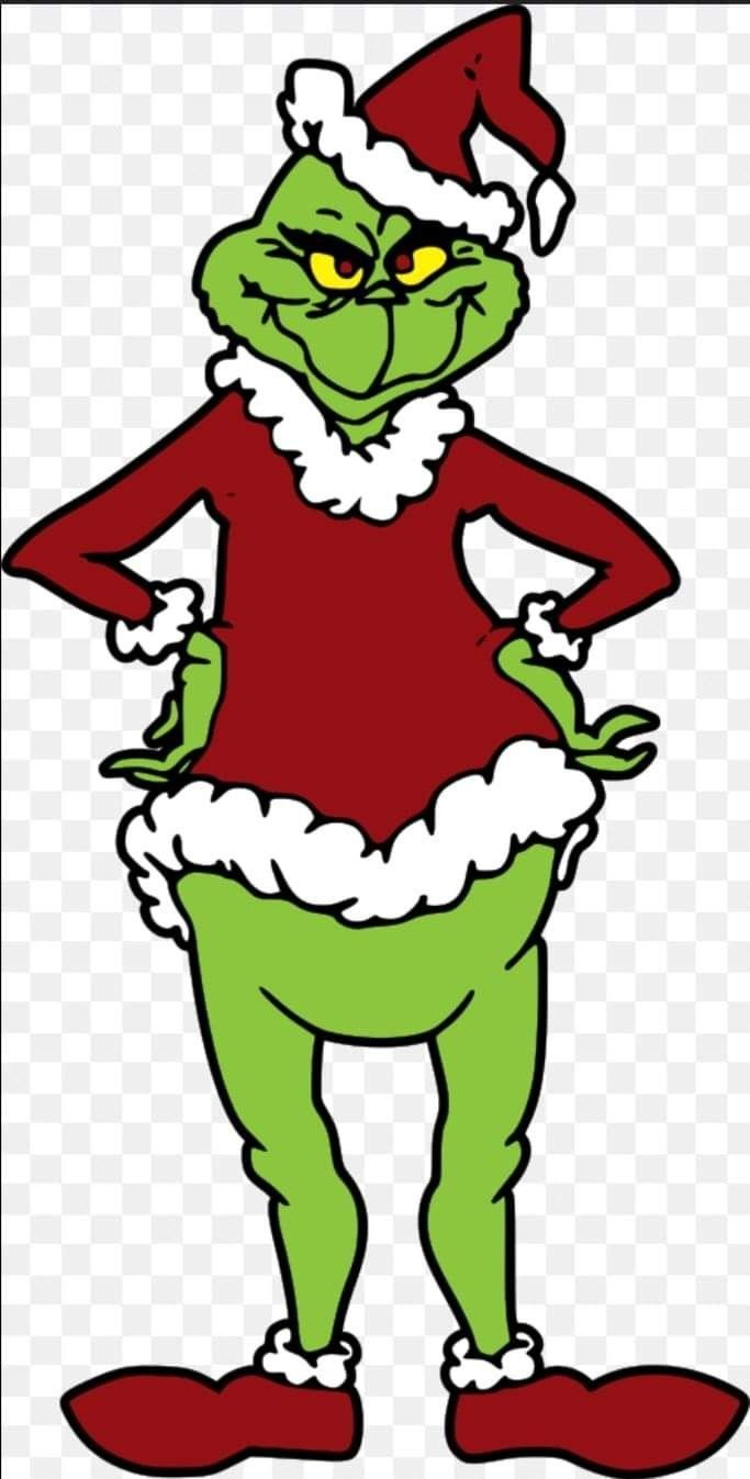 Pinpinner On Christmas - Grinch | Grinch Christmas Decorations in Printable Full Body Grinch Clipart