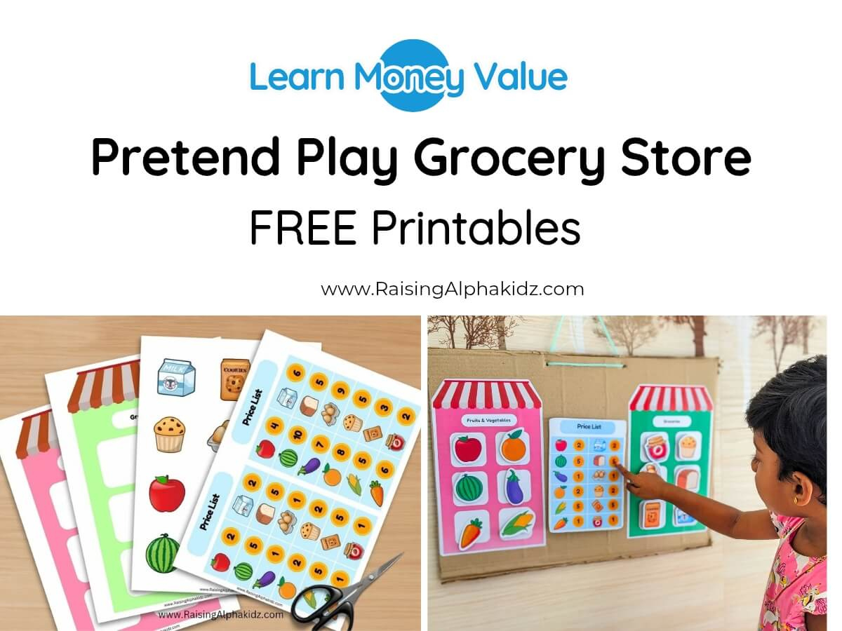 Pretend Play Grocery Store | Free Printable » Raising Alphakidz with Dramatic Play Grocery Store Free Printables