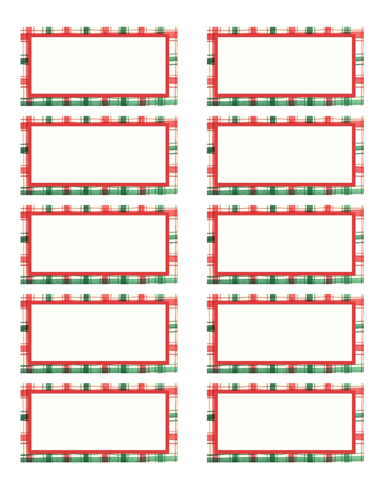 Printable Christmas Mailing Labels - Printable Party Favors with Free Printable Christmas Address Labels