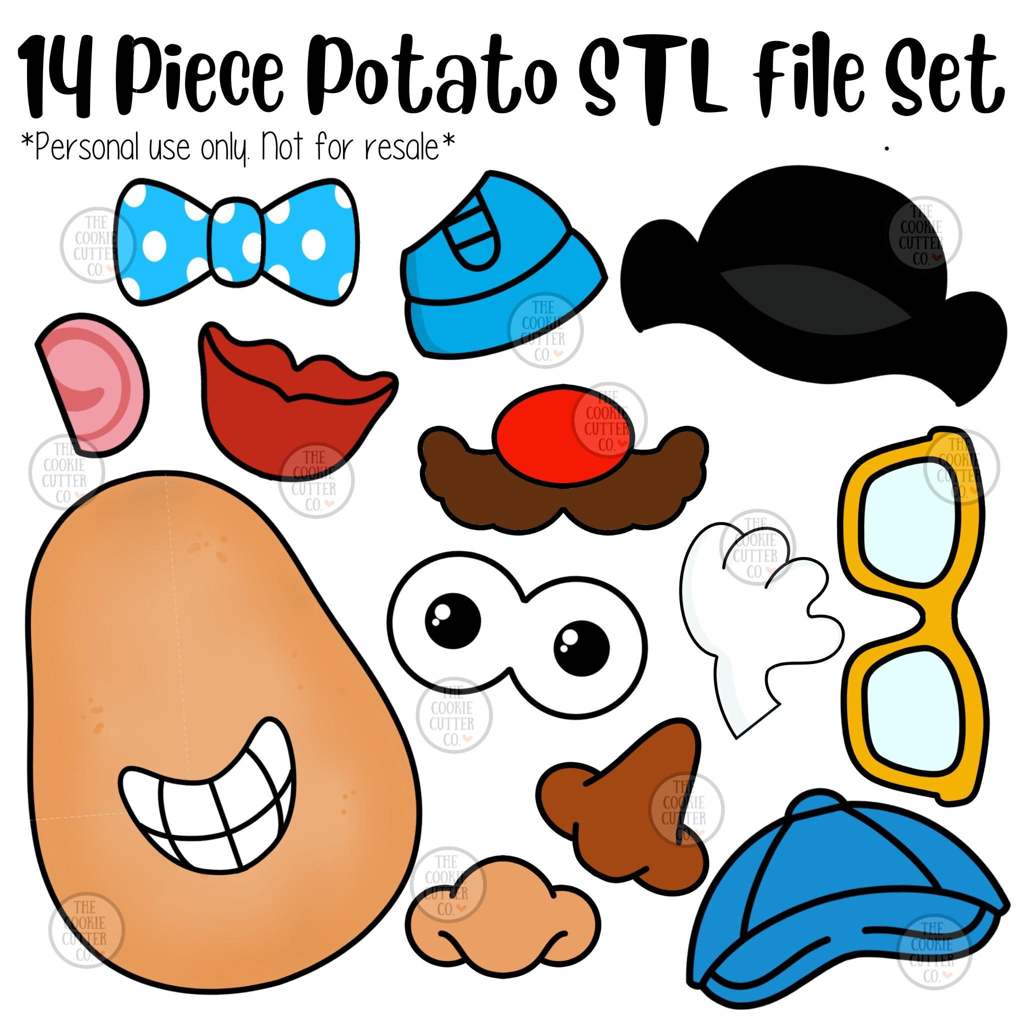 Printable Potato Head Pieces Mr Potato Head Printable Mr Potato regarding Printable Mr Potato Head Pieces