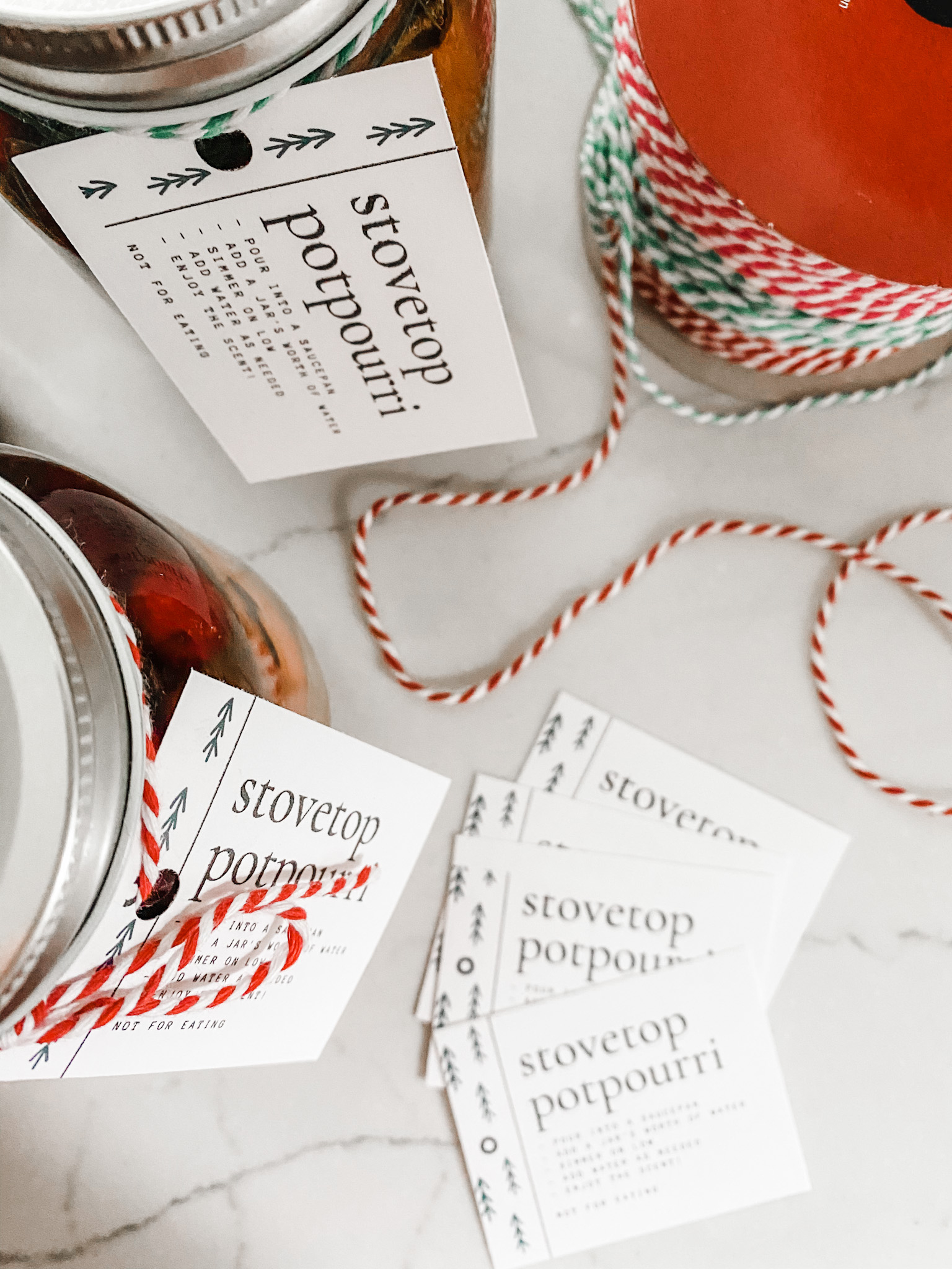 Printable-Stovetop-Potpourri-Gift-Tags - Lovely Lucky Life within Stovetop Potpourri Printable Tags Free