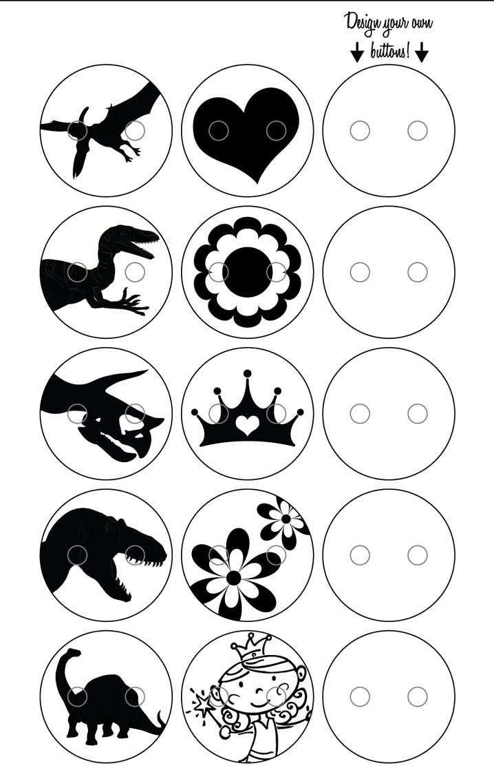 Shrinky Dink Templates For Buttons pertaining to Shrinky Dink Templates Free Printable
