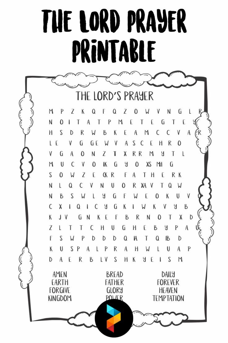 The Lord Prayer - 12 Free Pdf Printables | Printablee throughout Free Printable Printable Lord'S Prayer