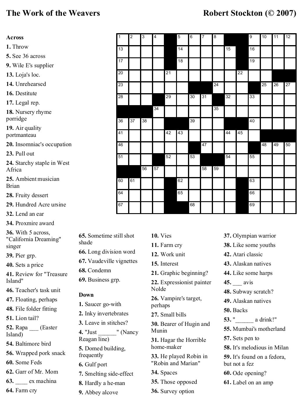 Thomas Joseph Crossword Printable Version - Worksheets Library regarding Printable Thomas Joseph Crossword Puzzle For Today Answers