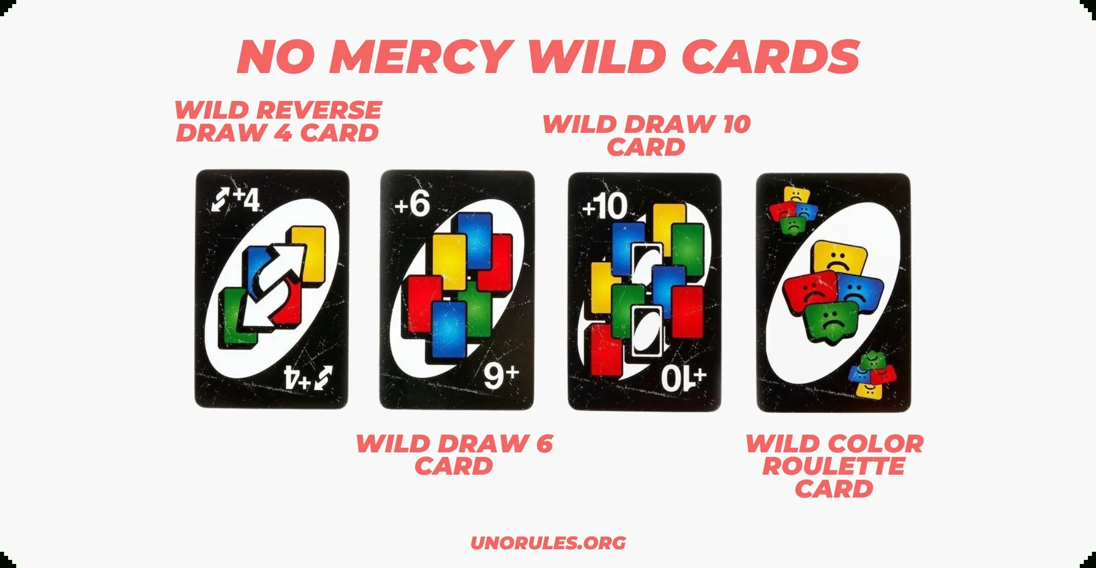 Uno No Mercy Rules - How To Play Uno Show Em No Mercy with Uno No Mercy Rules Printable