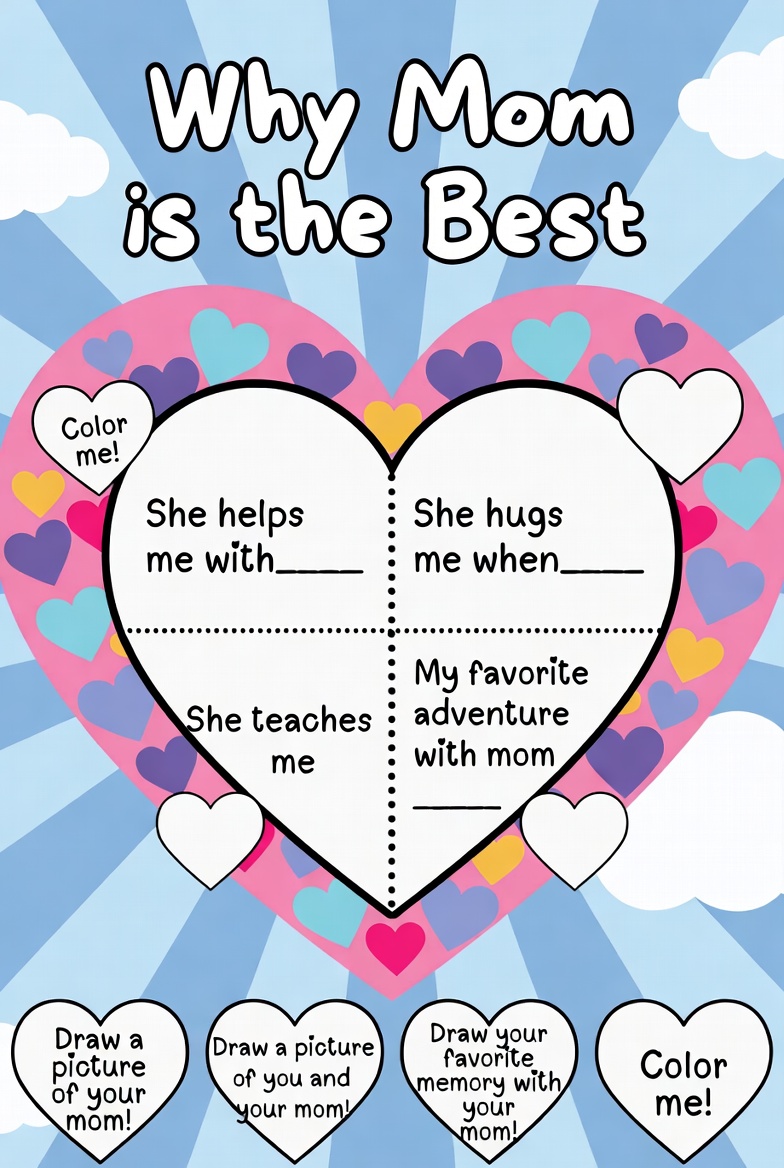 Mother's Day Questionnaire Printable - MomsPrintables.Org (2)