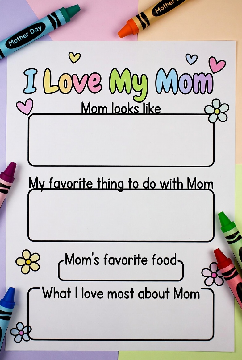 Mother's Day Questionnaire Printable - MomsPrintables.Org (5)
