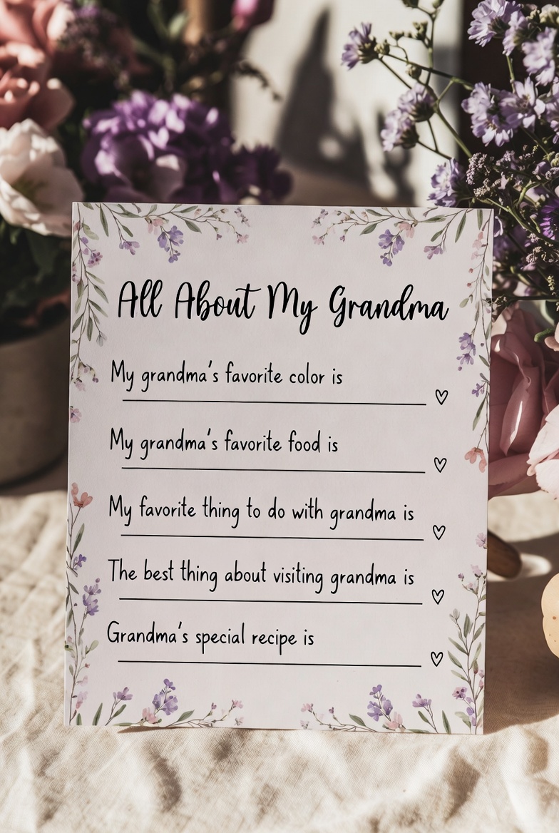 Mother's Day Questionnaire Printable - MomsPrintables.Org (7)